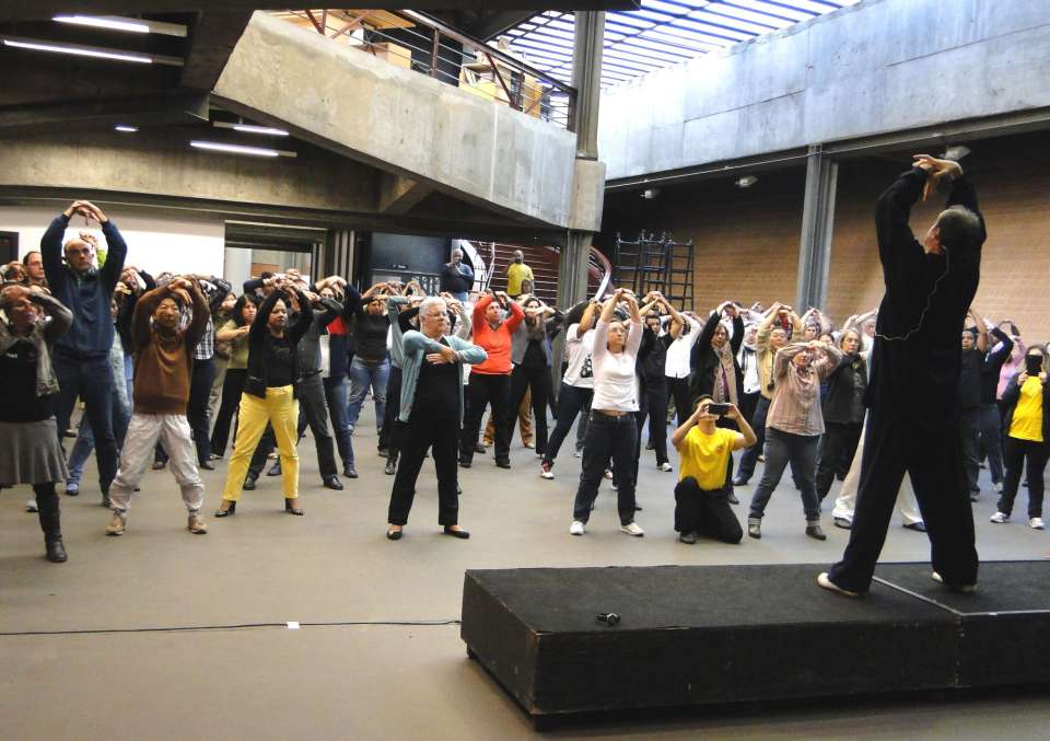 Aula de formação de Lian Gong